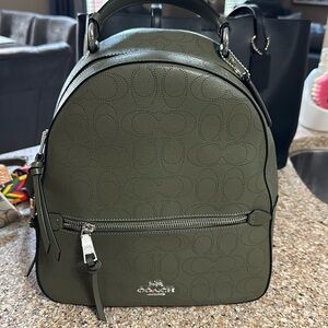 Coach backpack and wallet